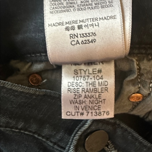 MOTHER Mid Rise Rambler - Picture 7 of 7